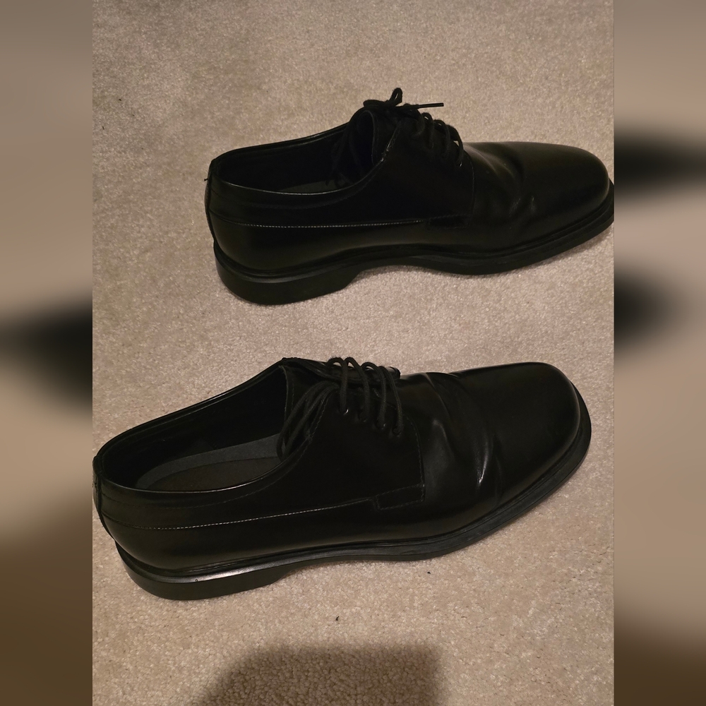 Men's prada Classic Black Dress Shoes - Picture 2 of 4